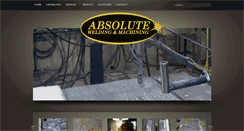 Desktop Screenshot of absolutewelding.com